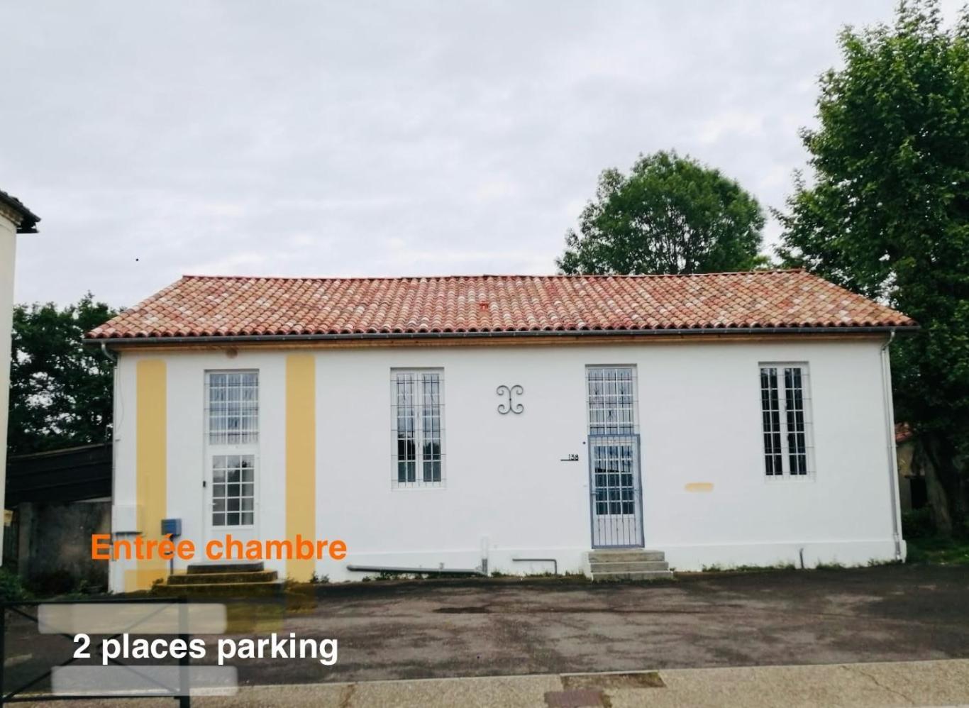 Chambre Dans Ancienne Ecole Cazères-sur-lʼAdour Zewnętrze zdjęcie